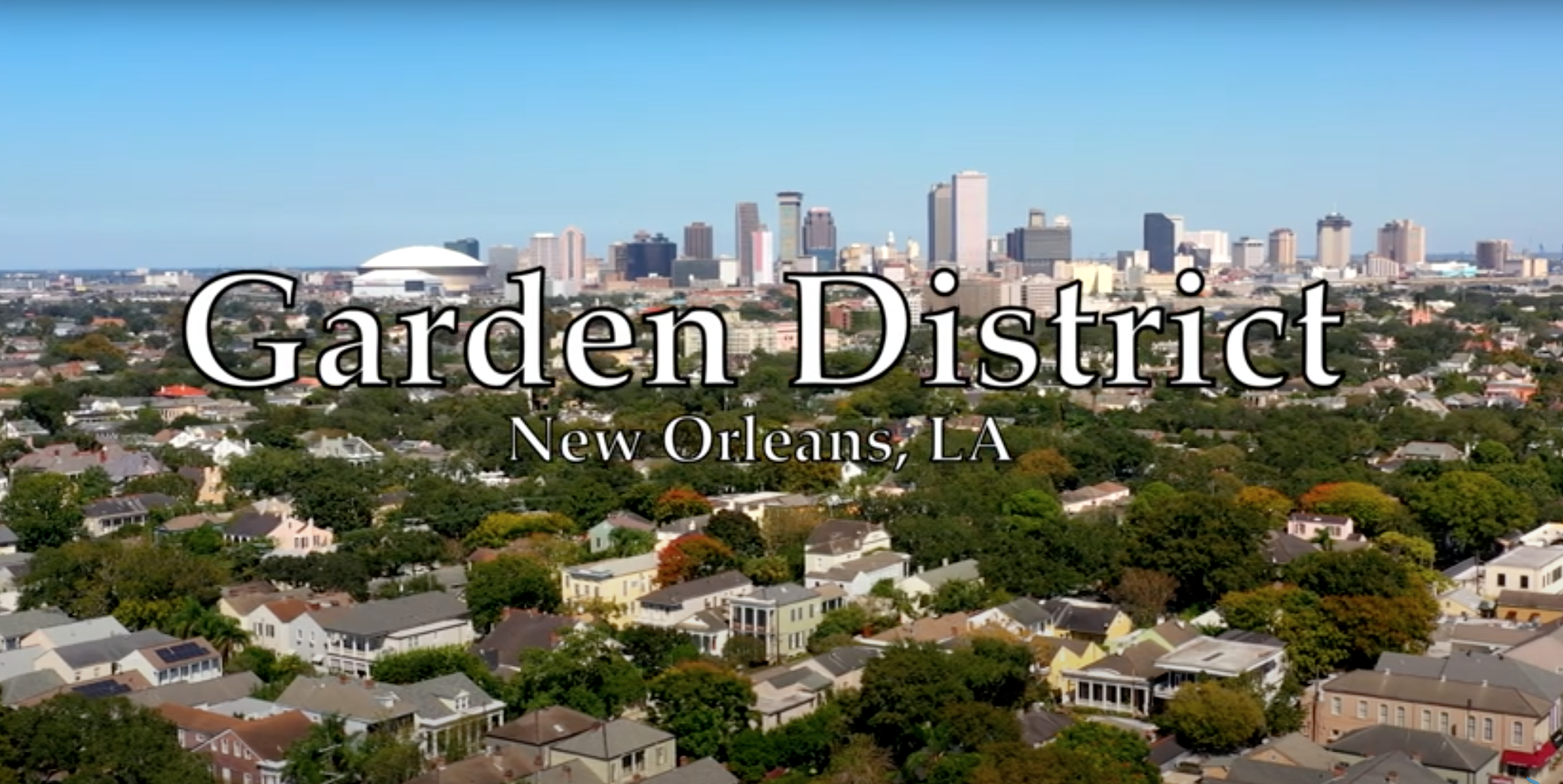 Mansions of the Garden District and French Quarter – New Orleans: Aerial Tour