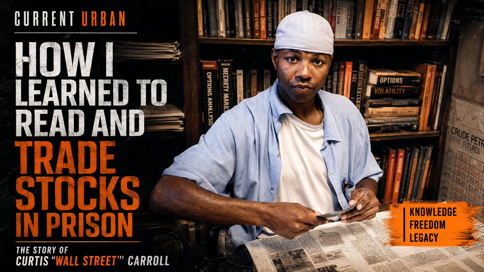 Finance | How I learned to read and trade stocks in prison | The story of Curtis “Wall Street” Carroll