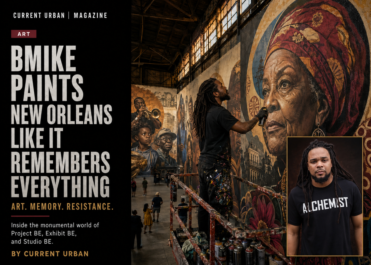 Brandan “Bmike” Odums: The Soul of New Orleans in Living Color – ART