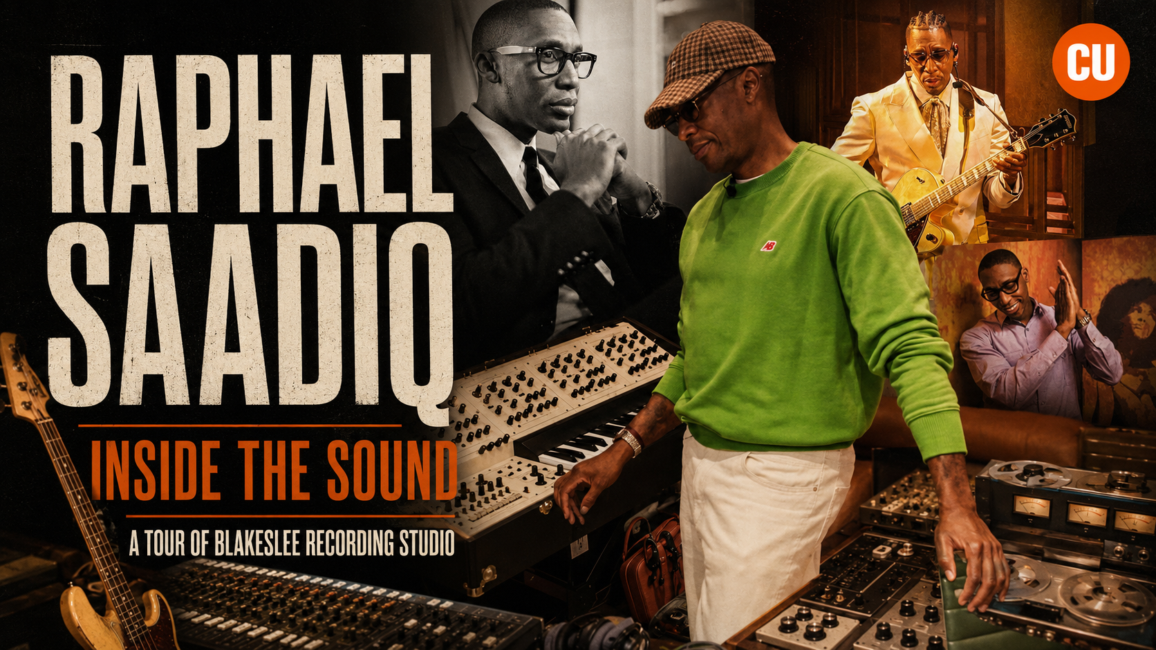 Raphael Saadiq Shows Off His Studio & His Incredible Vintage Gear Collection