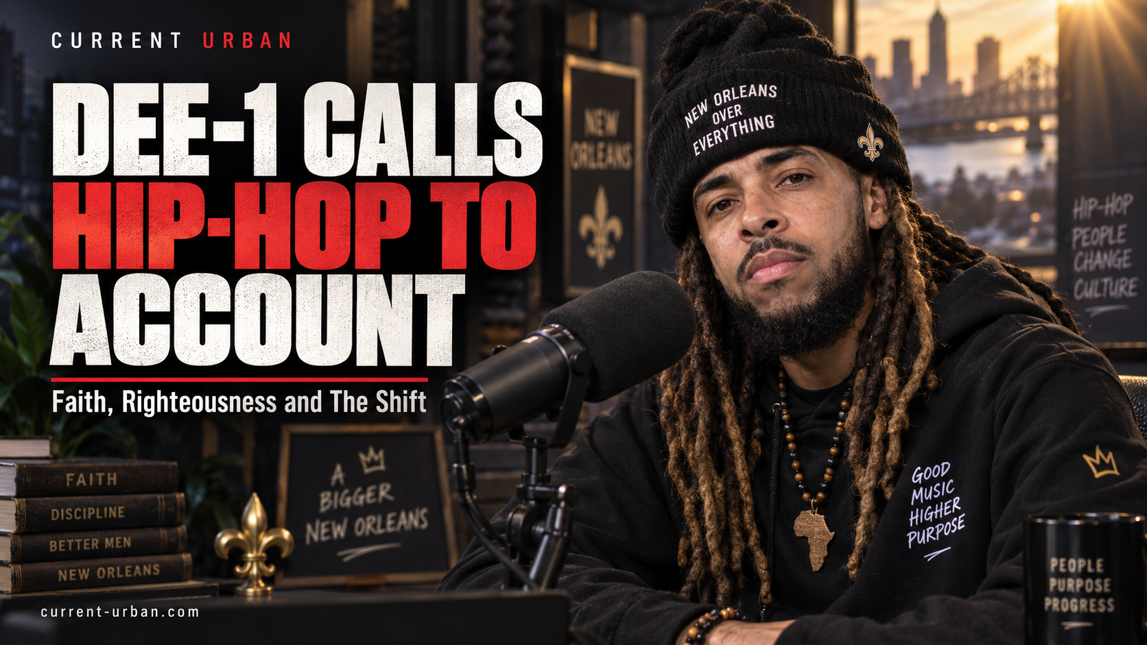 Dee-1 Calls Hip-Hop to Account: Faith, Righteousness and “The Shift”