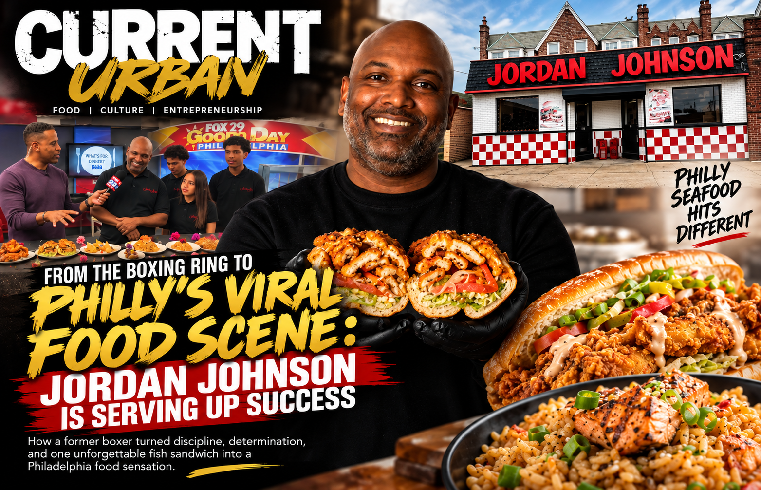 From the Boxing Ring to Philly’s Viral Food Scene: Jordan Johnson Is Serving Up Success